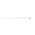 thumbnail image 3 of FixtureDisplays® 25mm (nominal 1") Diameter X 36" Long M6 x 1.0mm pitch Threaded Acrylic Rod Plexiglass Stick Clear Lucite Transparent Dowel Rods for DIY Crafts 10135-36"-4PK, 3 of 5