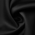 thumbnail image 7 of Tanghaowl Womens T Shirts, Fashion Satin Blouse with Asymmetrical Notched Lapel and Flared Sleeves for Everyday Casual Elegant Tunic Top Black XXL, 7 of 7