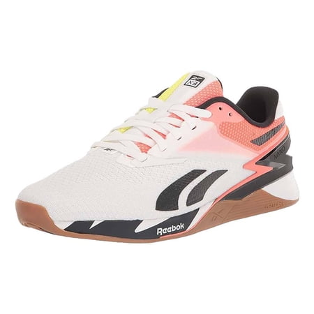 Mens Reebok NANO X3 Shoe Size: 11.5 Ftwwht - Orgfla - Soacye Cross Training