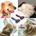 thumbnail image 4 of Pet Grooming Tool 2 Sided Undercoat Rake for Dogs & Cats Safe and Effective Dematting Comb for Mats&Tangles Removing No More Nasty Shedding or Flying Hair, 4 of 5