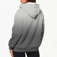thumbnail image 4 of UTSJKR Women's Oversized Gradient Hoodies Full Zipper Long Sleeve Pullover Sweatshirt Fleece Lined Warm Jacket 2024 Fashion Winter Outwear Gray XL, 4 of 6
