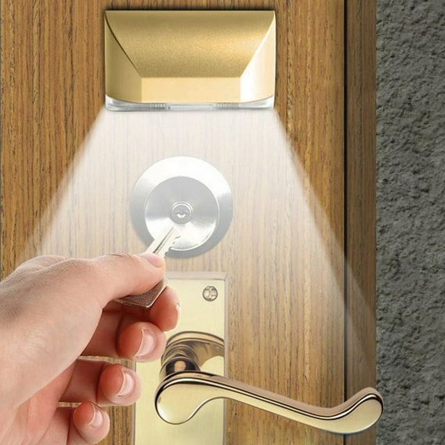 Iumwxz Lamp Light Led Intelligent Door Lock Cabinet Key Induction Small Night Light Sensor Lamp Floor Lamp Room Decor White Plastic Holiday Deals