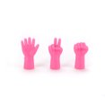 thumbnail image 1 of 6 uds lindo tejido punto tapa aguja punta tapón protector tapas (rosa roja) JShteea Libre de BPA, 1 of 7