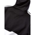 thumbnail image 2 of adidas Men's Essentials Colorblock Pullover Sweatshirt Black/White/White XX-Large, 2 of 3