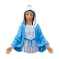 thumbnail image 3 of Escultura de pared de María, estatua de resina, regalo, imán religioso para nevera, figura colgante para boda, Navidad, Natividad, Día de la, 3 of 10