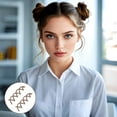 thumbnail image 7 of LQQBOX Spiral Bobby Pins Brown, 50 Pcs Spin Pins for Hair (1.97 Inch), Spiral Hair Pins for Buns, Non Scratched Twist Screw Hair Pins for Women Girls and Kids, 7 of 7