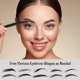 thumbnail image 4 of Maquinilla de afeitar para cejas JHZMCRX negra, 6 unidades para mujeres y hombres con funda, 4 of 7