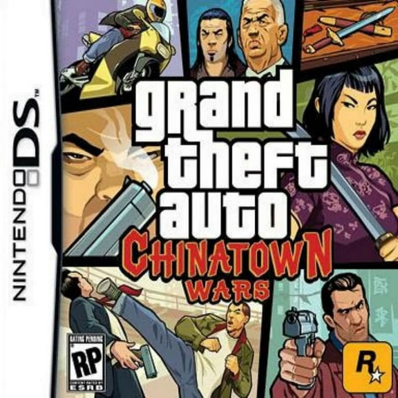 DS Game Cartridges Grand Theft Auto: Chinatown Wars US Version,DS Game Card for NDS 3DS DSI DS