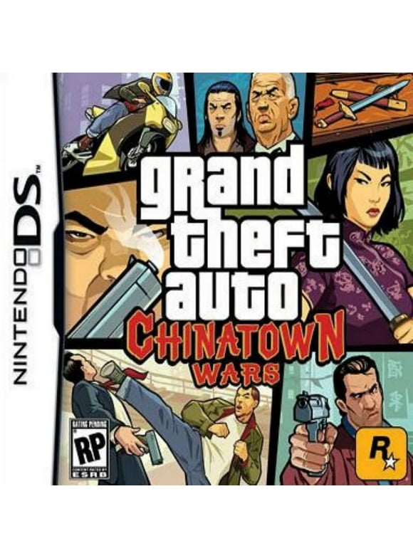 Grand Theft Auto: Chinatown Wars DS Game,US Version