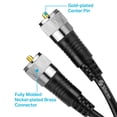 thumbnail image 2 of Cable coaxial STEREN RG8X de 12 pies con conectores UHF PL259, 2 of 7