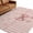 Dusty Rose, Mauve, Champagne, Cream, variant on Entryway Rug 2'x3', Pink Bow Kitchen Runner Rugs Non-Slip Carpet Mats, Farmhouse Roses Floral Stripes Rustic Modern Bedside Rugs Runners Washable Floor Carpet for Bathroom Laundry Room