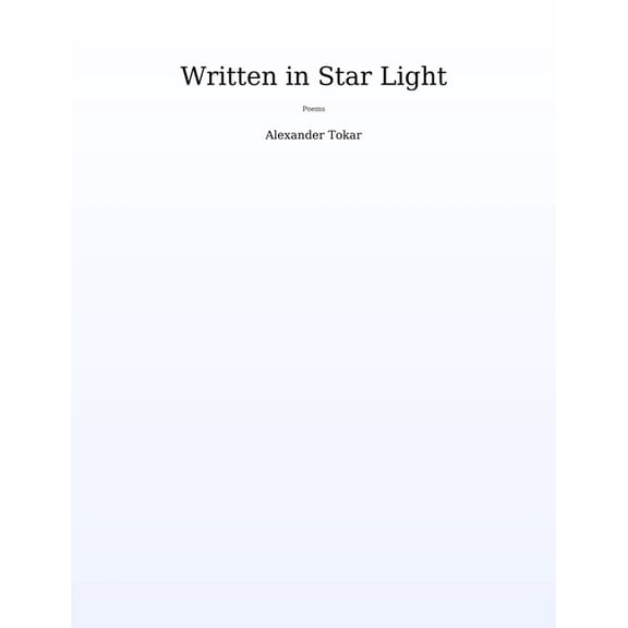 Written in Star Light, (Paperback)
