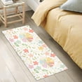 thumbnail image 5 of Cute Flowers 39" x20" Soft and Absorbent Bathroom Rugs,Quick Dry Machine Washable Bath Mat for Bathroom Kitchen Bathtub Home Decor, 5 of 7