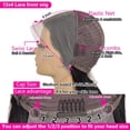 thumbnail image 5 of Highlight Honey Blonde Wigs Kinky Straight 13x4 Lace Front Human Hair Wig for Women, P4/27 Yaki Straight Human Hair Piano Color Lace Frontal Wigs 180% Density, 5 of 5