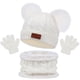 thumbnail image 1 of Conjunto de gorro y bufanda de invierno para niños, guantes y gorro de punto cálidos para bebés de 1 a 8 años., 1 of 6