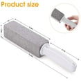 thumbnail image 2 of 2Pcs Toilet Cleaner Hard Water Build up Remover with Ergonomic Handle, Toilet Bowl Stain Ring Remover, Pumice Stone Toilet Cleaner Tool,, 2 of 8