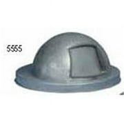 Witt Industries 5555-G Galvanized Dome Top for Mesh Trash Container