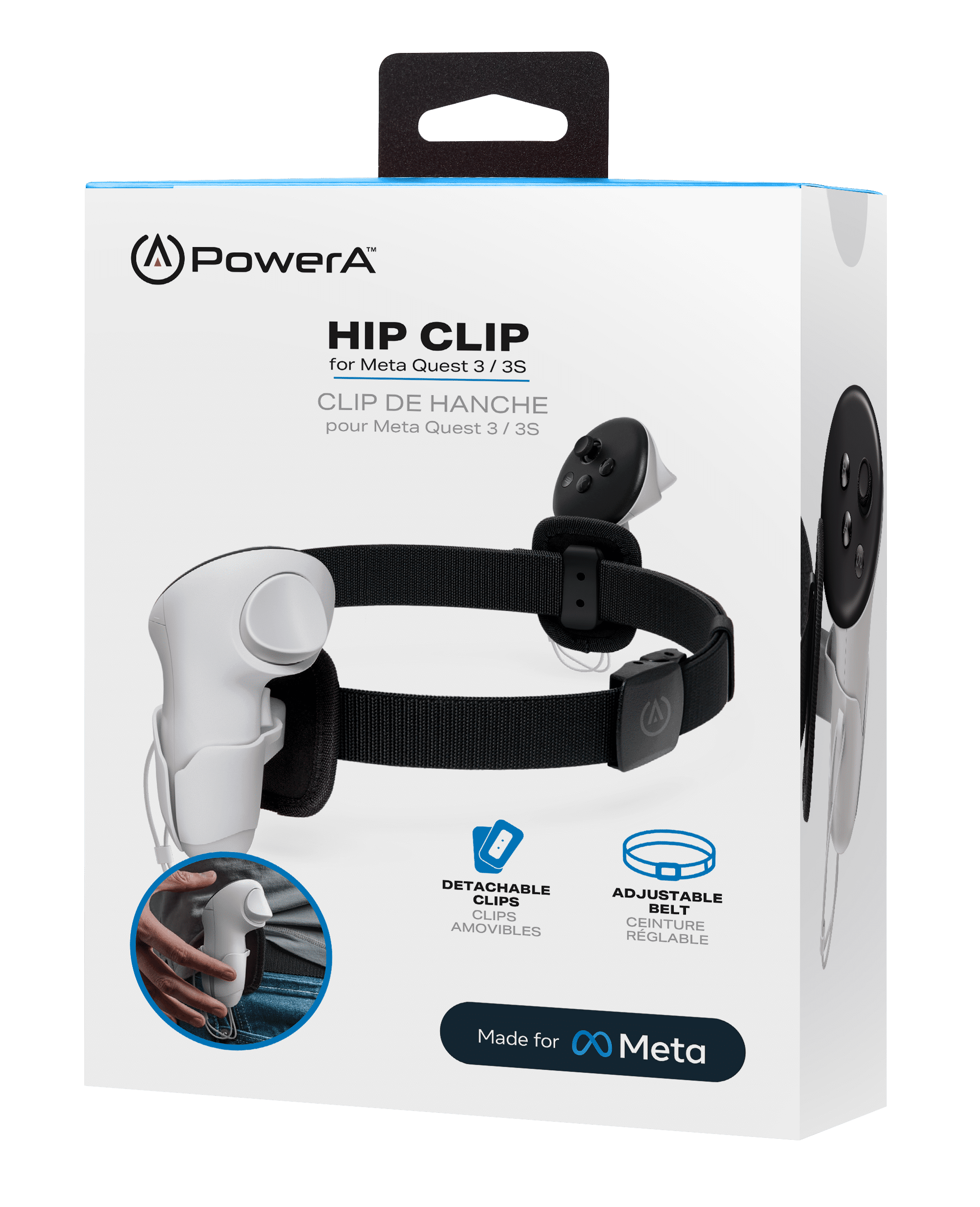 PowerA Hip Clip for Meta Quest 3 / 3S