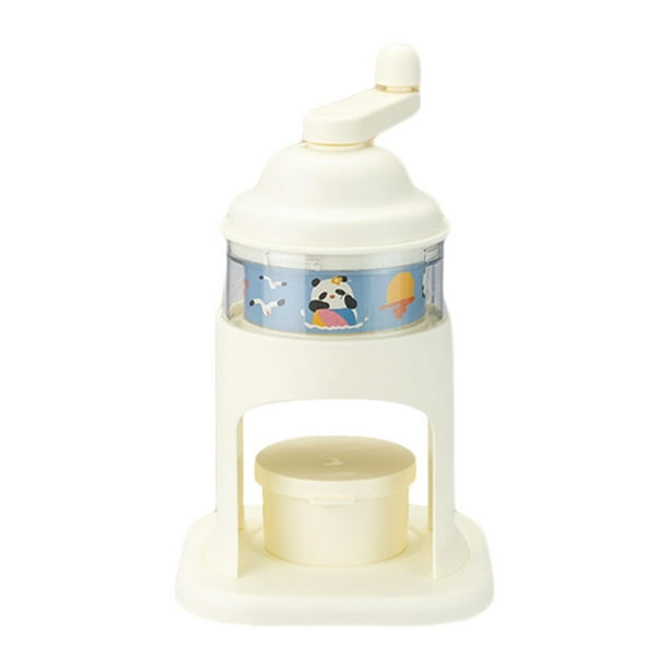 Trituradora de hielo giratoria Manual, herramientas de cocina de fácil transporte, máquina de hielo afeitada ligera para el hogar, para restaurantes, A