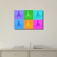 thumbnail image 2 of wall26 - Canvas Wall Art - Multi-Color Pop Art with Octopus - Giclee Print Gallery Wrap Modern Home Art Ready to Hang - 12" x 18", 2 of 4