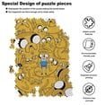 thumbnail image 6 of Adventure Time Jigsaw Puzzle, Wood Puzzles Adult, 500 PCS Jigsaw Puzzle for Adults Challenging Puzzle Perfect for Game Nights, 6 of 7