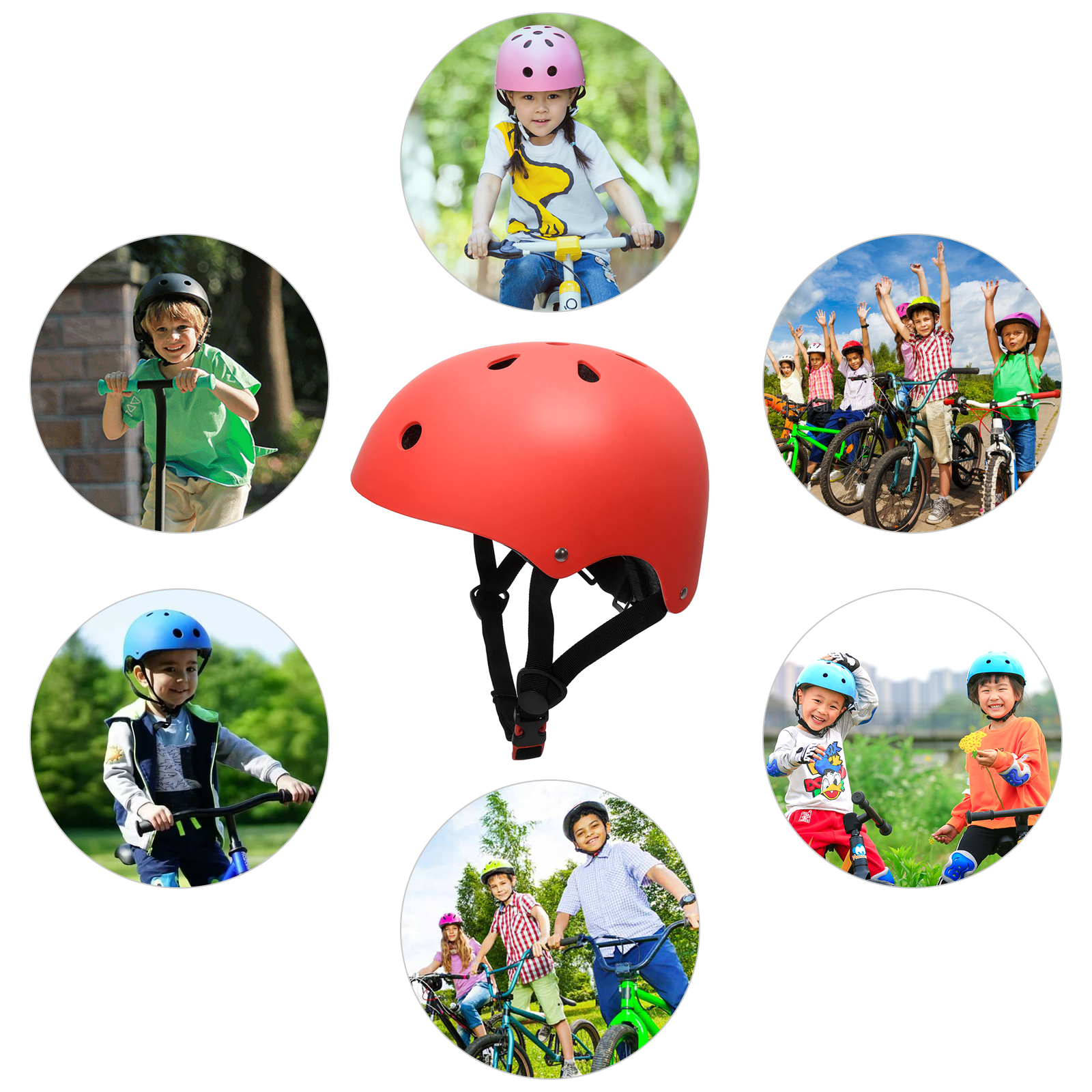 Tripumer Kids Bike Helmet, Adjustable, Ages 3-8 photo 6