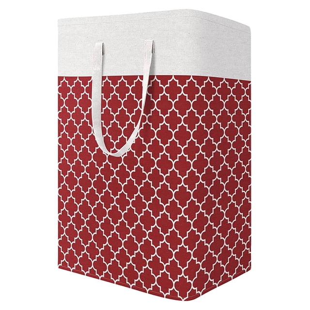 Grands Paniers pour Couvertures Panier à Vêtements Grande Capacité Seaux Pliants pour la Maison Impression Lanterne Réceptacle Seaux Grands Paniers pour Rangement