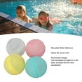 thumbnail image 3 of Globos de Agua Reutilizables, Silicona 4 Paquete Bola de Salpicaduras de Agua Luminosa para el Juego al Aire Libre para la Playa, 3 of 7