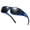 A04 Transparent Blue/Grey Lens, variant on Men's All Day Comfort Sport Sunglasses UV400 with Non Slip Temples for Marathon Training Long Distance Running