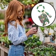 thumbnail image 4 of Other Accessories ID Bag Silicone Bracelet Floral Folding Card Holder Printed Leather Wallet Keychain with Floral Wallet Card Holder Including Keychain, 4 of 5