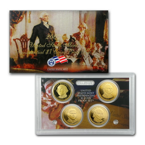 2007 Presidential Dollar Proof Set