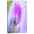 thumbnail image 2 of Large Single Lotus Flower - Floral Canvas Art Print, 2 of 3