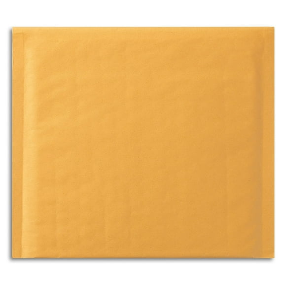 Staples Self Seal Bubble Cushioned CD/DVD Kraft Mailer 7-1/4" x 8" 25/CT TR56654