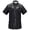 #01-Black3, variant on MUXiin Toddler Boys Girls Western Cowboy Shirts Retro Short Sleeve Button Down Shirt Kids Floral Pockets Outfit Country Tops