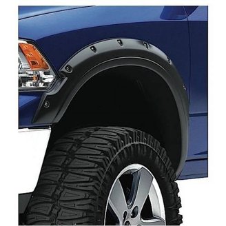 EGR 793574-PQ Bolt-On Look Paint Match Fender Flare Set (4 Pc) - Race Red, No-Drill Installation For Added Coverage