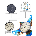 thumbnail image 6 of WONDER Garden Thermometer Indoor Outdoor Patio Blue Hummingbird with Waterproof Feature for Outdoor Decor,Wall Mountable,Weather Resistant, 6 of 7