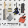 thumbnail image 4 of 50 Pcs 6-inch Pegboard Hooks Metal Shelving Hooks And Organizer Assortment Pegboard Garage Storage, 4 of 5