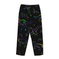 thumbnail image 5 of Kll Womens Dinosaur Print Pajama Pants Soft Pajama Bottoms For Women Cozy Lounge Pants, 5 of 9