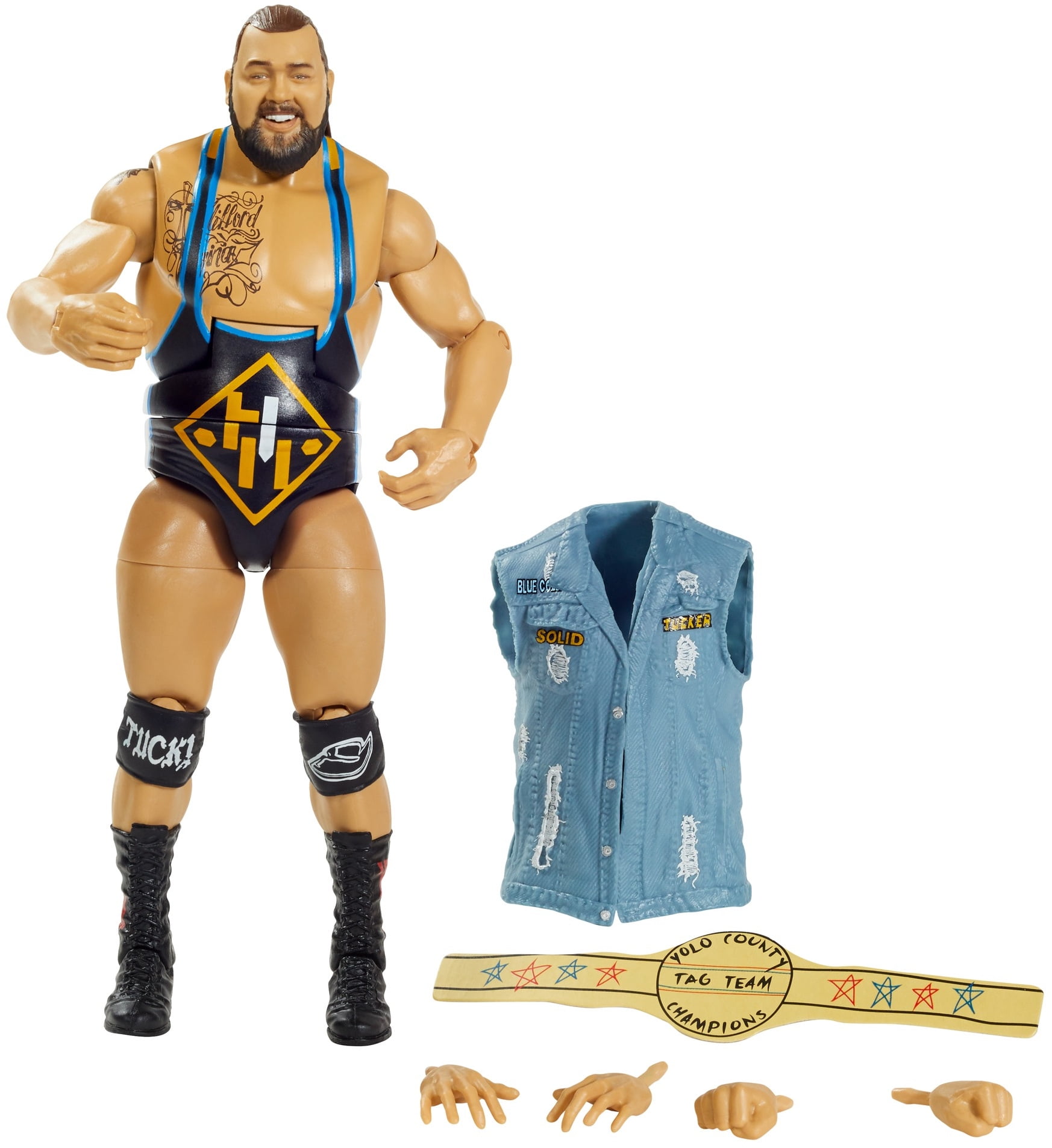 WWE Tucker Elite Collection Action Figure