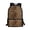 Classic Brown Leopard Print, variant on Uourmeti Tiger Stripe Adjustable Buckle Polyester Backpack, 17 Inch Big Capacity School Backpack Smooth Zippers School Bag for Teenagers