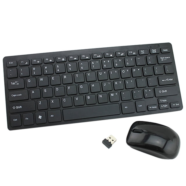 stanreset 2.4G Mini Ergonomic Wireless USB Keyboard Mouse Set Office Entertainment Desktop Laptop Supplies