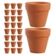 thumbnail image 5 of 36 mini macetas de terracota con orificios de drenaje: pequeñas macetas de arcilla para suculentas y cactus. Maceta de vivero para plantas de escritorio de interior de fácil mantenimiento., 5 of 6