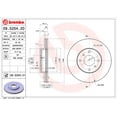 thumbnail image 2 of Par de DISCOS VENTILADOS SENTRA 2002 al 2006 NISSAN 2.5L L4 Delanteros BREMBO ., 2 of 5