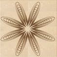 thumbnail image 1 of Ahgly Company Machine Washable Indoor Square Transitional Bronze Brown Area Rugs, 7' Square, 1 of 7