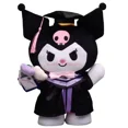 thumbnail image 3 of Nuevo muñeco de peluche grande de 35 cm Kawaii Sanrio Hobby My Melody Kuromi Cinnamoroll Hello Kitty para graduación, sofá, almohada, regalo de cumpleaños para niños, 3 of 5