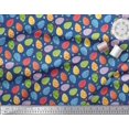 thumbnail image 2 of Soimoi Rayon Fabric Egg Easter Decor Fabric Printed Yard 56 Inch Wide, 2 of 3