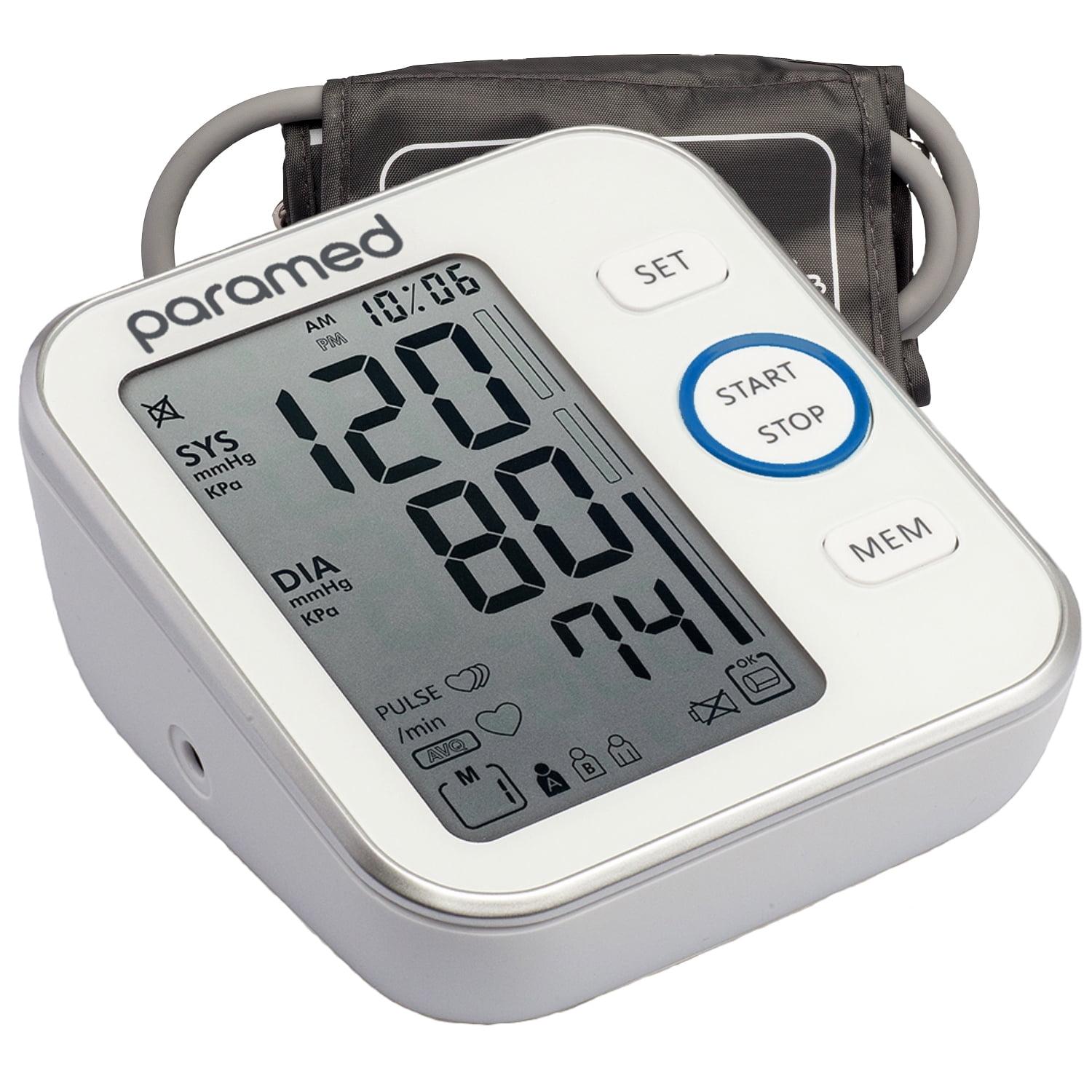 In Hand Review of Paramed Blood Pressure Monitor 
