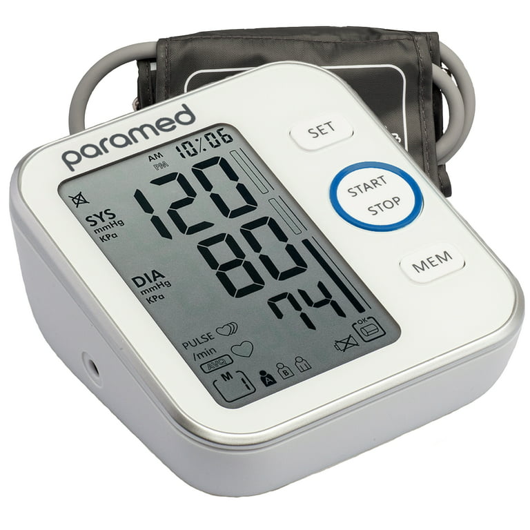Paramed Digital Automatic Blood Pressure Monitor, Upper Arm
