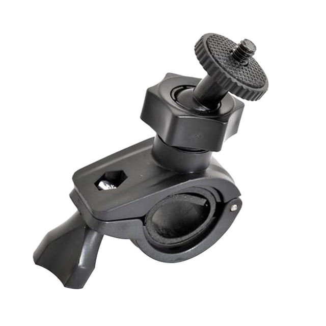 Shisuyan Shape Plastic Screw Head Digital Camera Sports DV Motorcycle Bike Clip Bracket(Black)