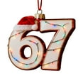 thumbnail image 1 of 67 adornos navideños planos en 2D divertidos Six Seven Meme Decoración navideña Regalos para adolescentes y adultos amantes del humor, 1 of 7